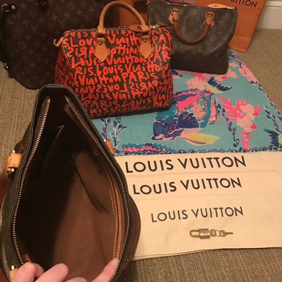 SOLD Authentic LV Cabas Piano - Picture 6 of 8